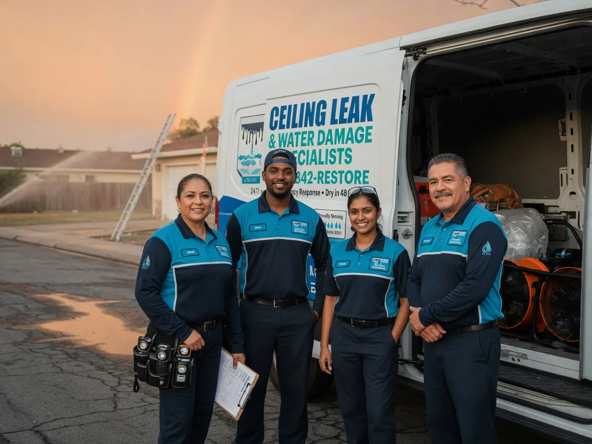 Ceiling Leak Cleanup company in Shirley, IN